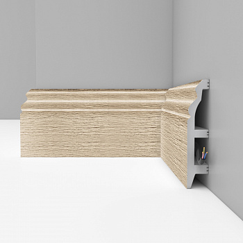 Плинтус Decomaster 232-72 Бук светлый 2400*100*22 мм parketcity-ufa.ru