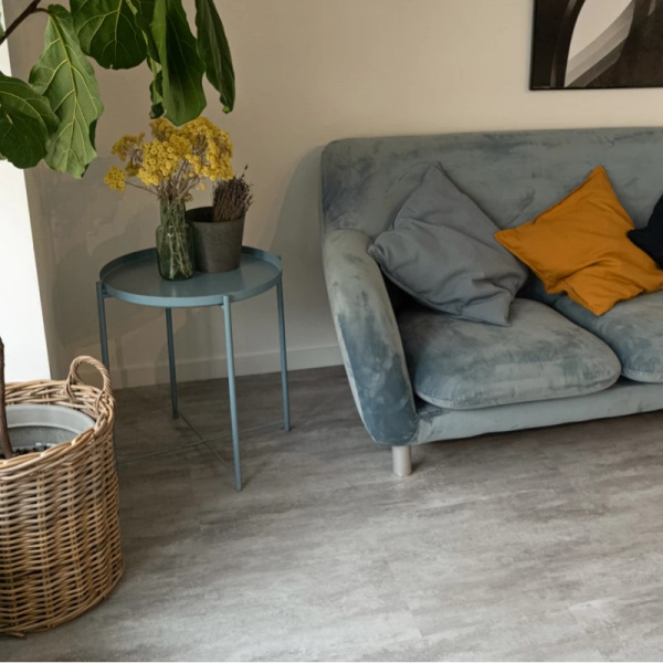 Картинка товара wpc-плитка vinilam ceramo stone cork 71614 цемент светлый 71614. parketcity-ufa.ru