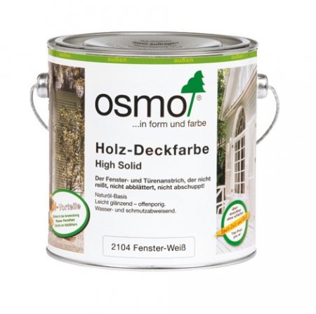 Картинка товара масло-краска osmo 2104 holz-deckfarbe белая для окон и дверей #2104 parketcity-ufa.ru