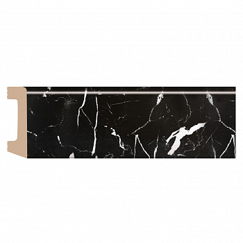 Плинтус Decomaster 234-78 Черный мрамор 2400*58*16 мм parketcity-ufa.ru