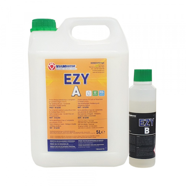 Картинка товара лак для паркета и пробки vermeister ezy 2k (5,25л) 001365 parketcity-ufa.ru