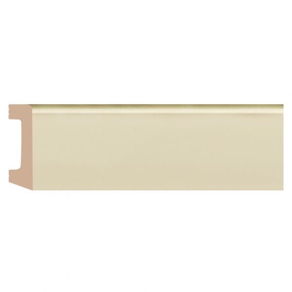Картинка товара плинтус decomaster 234-61 бежевый 2400*58*16 мм D234-61 ДМ parketcity-ufa.ru
