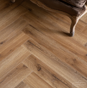 Плитка SPC VinilPol Herringbone 9933 Паркет Франческо parketcity-ufa.ru