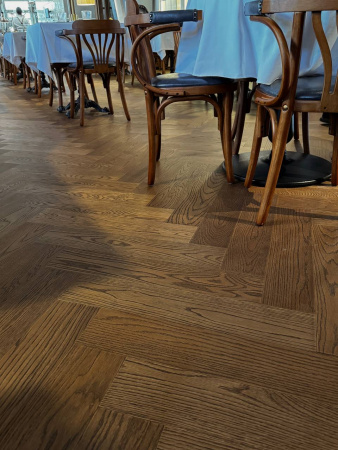 Картинка товара инженерная доска quartz parquet английская елка 413 дуб брауни  33-413 parketcity-ufa.ru