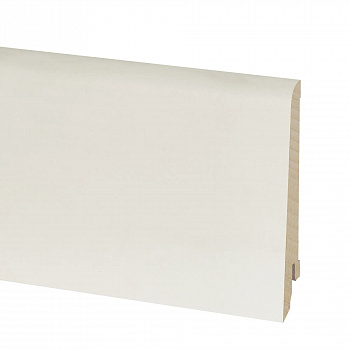 Плинтус шпон Pedross 80/16 Белый гладкий parketcity-ufa.ru