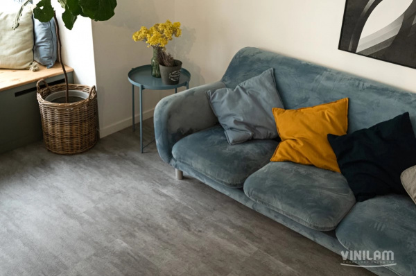 Картинка товара wpc-плитка vinilam ceramo stone cork 71614 цемент светлый 71614. parketcity-ufa.ru