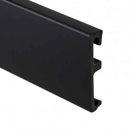 Картинка товара плинтус salag alpha 80 черный (антрацит) AP81U3 parketcity-ufa.ru