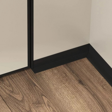 Картинка товара плинтус металлический laconistiq micro l 2450*25,8*16,2*5,5 010488 parketcity-ufa.ru