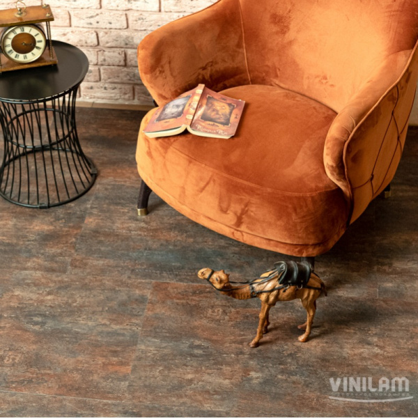 Картинка товара плитка клеевая vinilam керамо 71617 керамическая сталь  71617 glue parketcity-ufa.ru