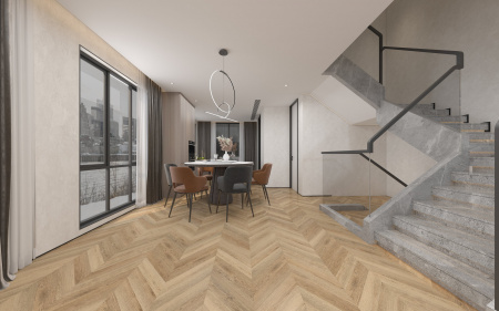 Картинка товара плитка damy floor chevron lvt сен-клу DF10-Ch-LVT parketcity-ufa.ru