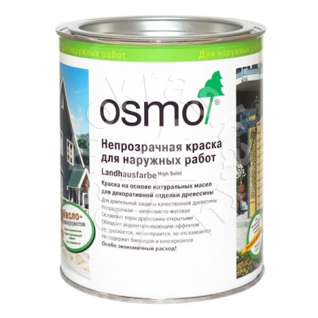 Картинка товара масло-краска osmo 2101 landhausfarbe белая #2101 parketcity-ufa.ru