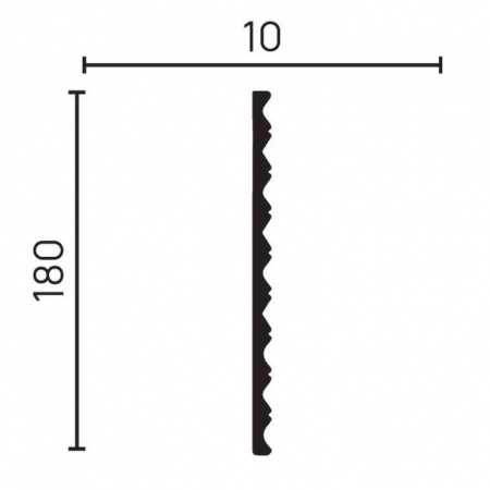 Картинка товара dd908 (3м) панель decor-dizayn грани 2000*180*10 мм DD908(3m) parketcity-ufa.ru