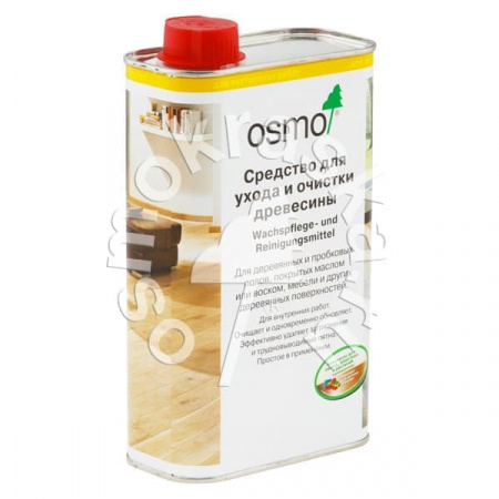 Картинка товара osmo 3029 wachspflege (0,5л/1л) средство для ухода и очистки древесины (бесцветное) #3029  parketcity-ufa.ru