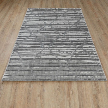 Картинка товара ковер nirvana b0829a grey/grey 150*80 см 012345 parketcity-ufa.ru