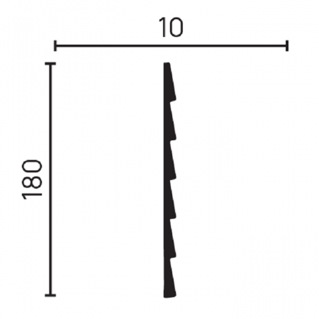 Картинка товара dd906 панель decor-dizayn грани 2000*180*10 мм DD906 parketcity-ufa.ru