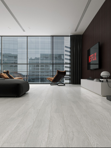 Картинка товара spc-ламинат cronafloor wood дуб серебристый ZH-81126-1 parketcity-ufa.ru