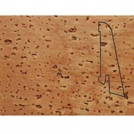 Картинка товара плинтус шпон pedross 58/20 пробка рустик 009639 parketcity-ufa.ru