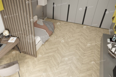 Картинка товара плитка alpine floor chevron lvt 20-07 дуб сонома ECO20-7 parketcity-ufa.ru