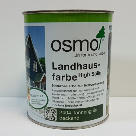 Картинка товара масло-краска osmo 2404 landhausfarbe темно-зеленая #2404 parketcity-ufa.ru