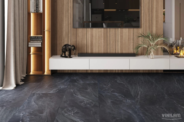 Картинка товара плитка клеевая vinilam керамо 91910 неаполитанский черный 91910 glue parketcity-ufa.ru