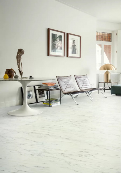 Картинка товара плитка quick-step vinyl flex blush/румянец 20305 мрамор белый лунный SGTC20305 parketcity-ufa.ru