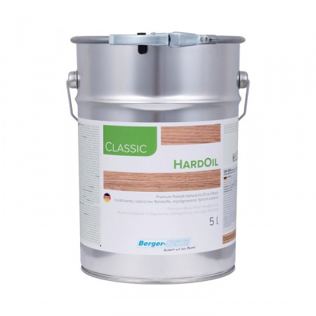 Картинка товара масло berger classic hardoil extra (5л) матовое  распродажа!!!  parketcity-ufa.ru