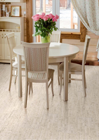 Картинка товара пробковый паркет corkwise linea white  (клей) 005950 parketcity-ufa.ru