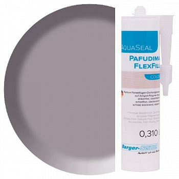Герметик для заполнения швов Berger AquaSeal Pafudima FlexFill Color (310мл) (Светло-серый)