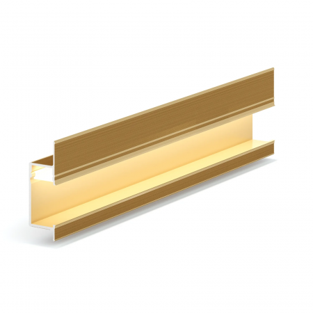 Картинка товара теневая рейка laconistiq light 3000*46*15 мм 014603 parketcity-ufa.ru