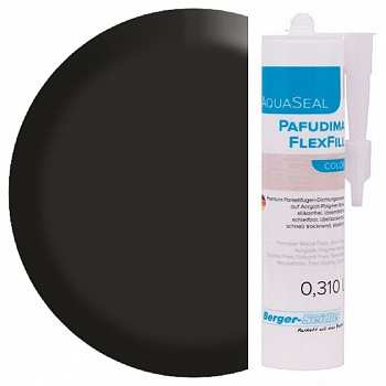 Герметик для заполнения швов Berger AquaSeal Pafudima FlexFill Color (310мл) (Венге / Дуб Морёный)