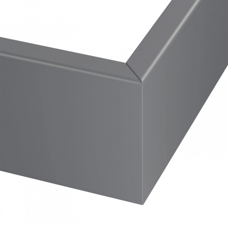 Картинка товара плинтус salag alpha 80 серый AP81U2 parketcity-ufa.ru