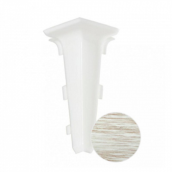 Плинтус Arbiton INDO 135 Дуб Платиновый  СНЯТ!!! (Угол внутренний)