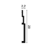 Картинка товара плинтус orac sx181 2000*200*22 мм   SX181 parketcity-ufa.ru