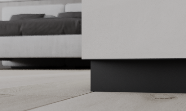 Картинка товара плинтус теневой licorn под подсветку 2050*60(34)*13,3 мм С-08.2.3 parketcity-ufa.ru