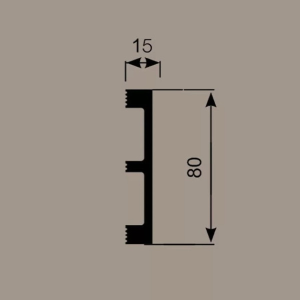 Картинка товара плинтус nmc wd8 2000*80*15 мм 6564654 parketcity-ufa.ru