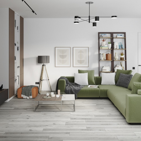 Картинка товара spc ламинат damy floor family дуб классический серый Т7020-2 parketcity-ufa.ru