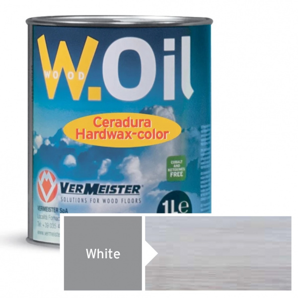 Картинка товара масло vermeister color oil ceradura hardwax белый (1л)  остаток!!! 507130 parketcity-ufa.ru