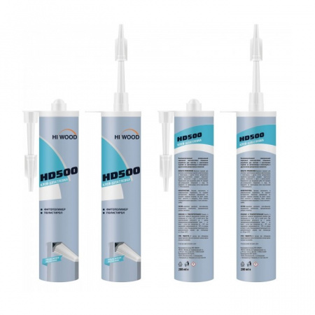 Картинка товара клей-шпаклевка hiwood hd500 (280мл) 010874 parketcity-ufa.ru