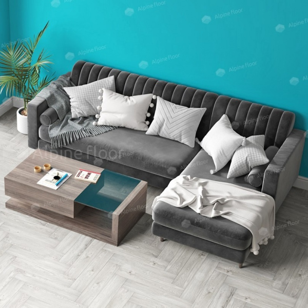 Картинка товара spc плитка alpine floor изящный паркет 13-11 снежный 008757 parketcity-ufa.ru
