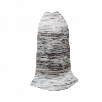 Плинтус ПВХ Royce 58 Дуб Альба (822)  ВЫВОД!!! (Угол внешний)