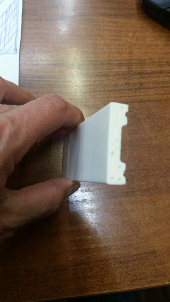 Картинка товара плинтус hiwood w40v1 2000*40*10 мм W40V1 parketcity-ufa.ru