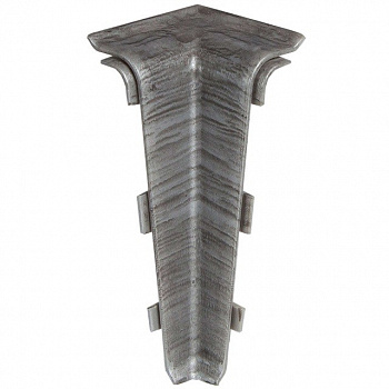 Плинтус Arbiton INDO  17 Аллюминий ОСТАТОК!!! (Угол внутренний)