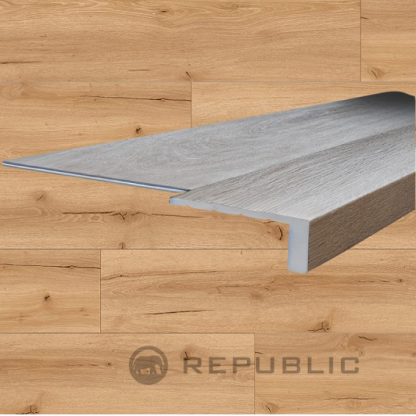 Картинка товара ступень из кварцвинила republic floor crocodile/less StREAUCC004 parketcity-ufa.ru