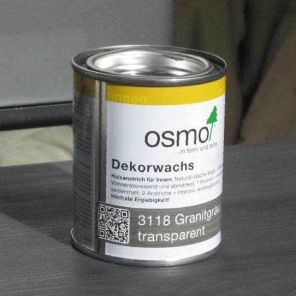 Картинка товара масло osmo 3118 dekorwachs transparent серый гранит (0,75л/2,5л) #3118 parketcity-ufa.ru