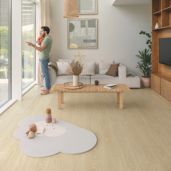 Картинка товара ламинат quick-step 8/32 classic 5799 дуб морозный бежевый СLH5799 parketcity-ufa.ru