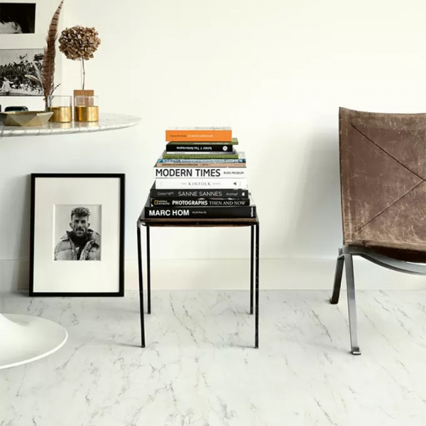 Картинка товара плитка quick-step vinyl flex blush/румянец 20305 мрамор белый лунный SGTC20305 parketcity-ufa.ru