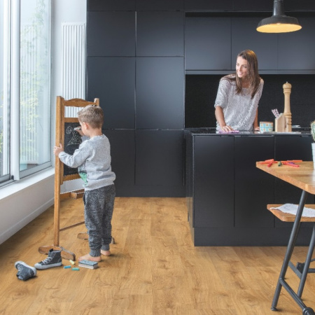 Картинка товара плитка quick-step alpha vinyl bloom 40088 дуб осенний медовый AVMPU40088 parketcity-ufa.ru