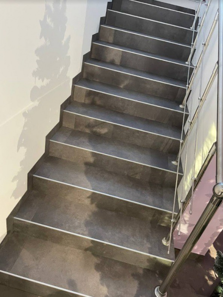 Картинка товара spc-плитка vinilam ceramo stone click 71610 цемент стальной 008808 parketcity-ufa.ru