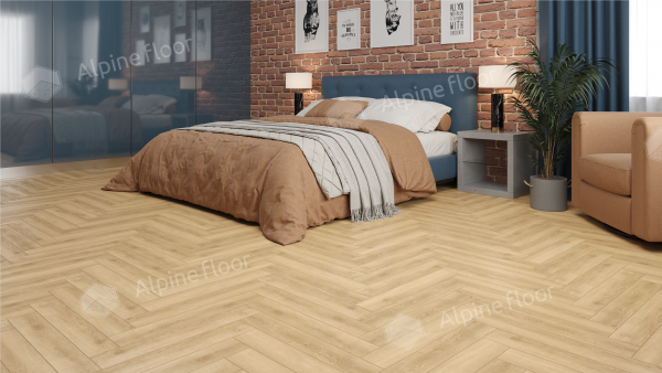 Картинка товара ламинат alpine floor 8/33 herringbone lf102-5 дуб шампань  вывод!!! LF102-5 parketcity-ufa.ru
