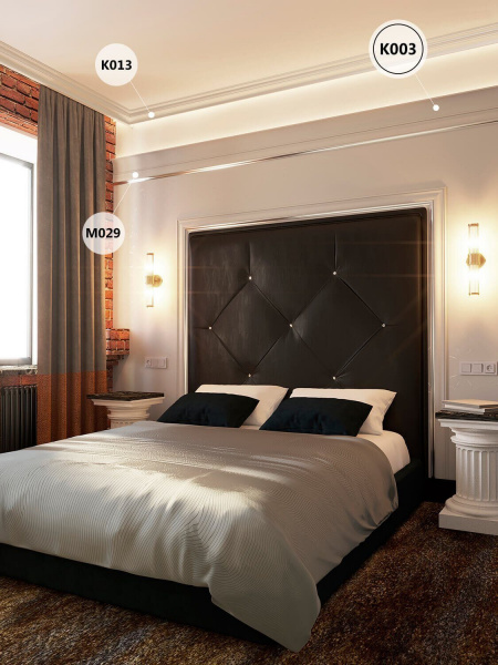 Картинка товара карниз cosca kx003 2000*120*45 мм KX003 parketcity-ufa.ru